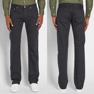 NWT A.P.C. Men's New Standard Jeans Sz 26 Washed Black